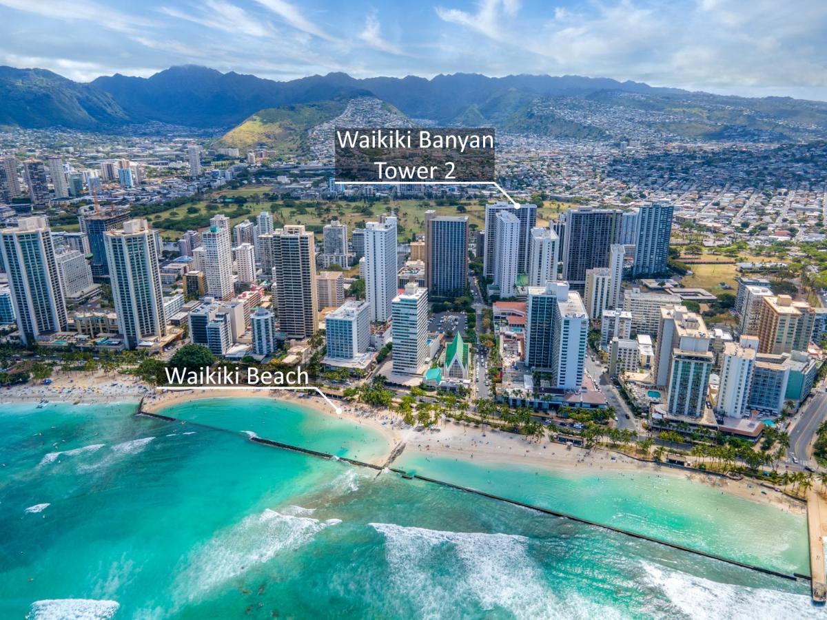1Br With Great Ocean Views, 1 Block To Waikiki Beach 檀香山 外观 照片