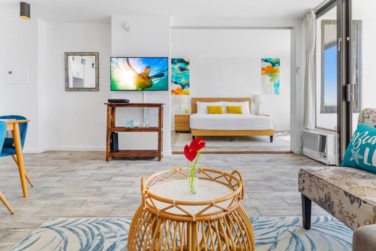 1Br With Great Ocean Views, 1 Block To Waikiki Beach 檀香山 外观 照片
