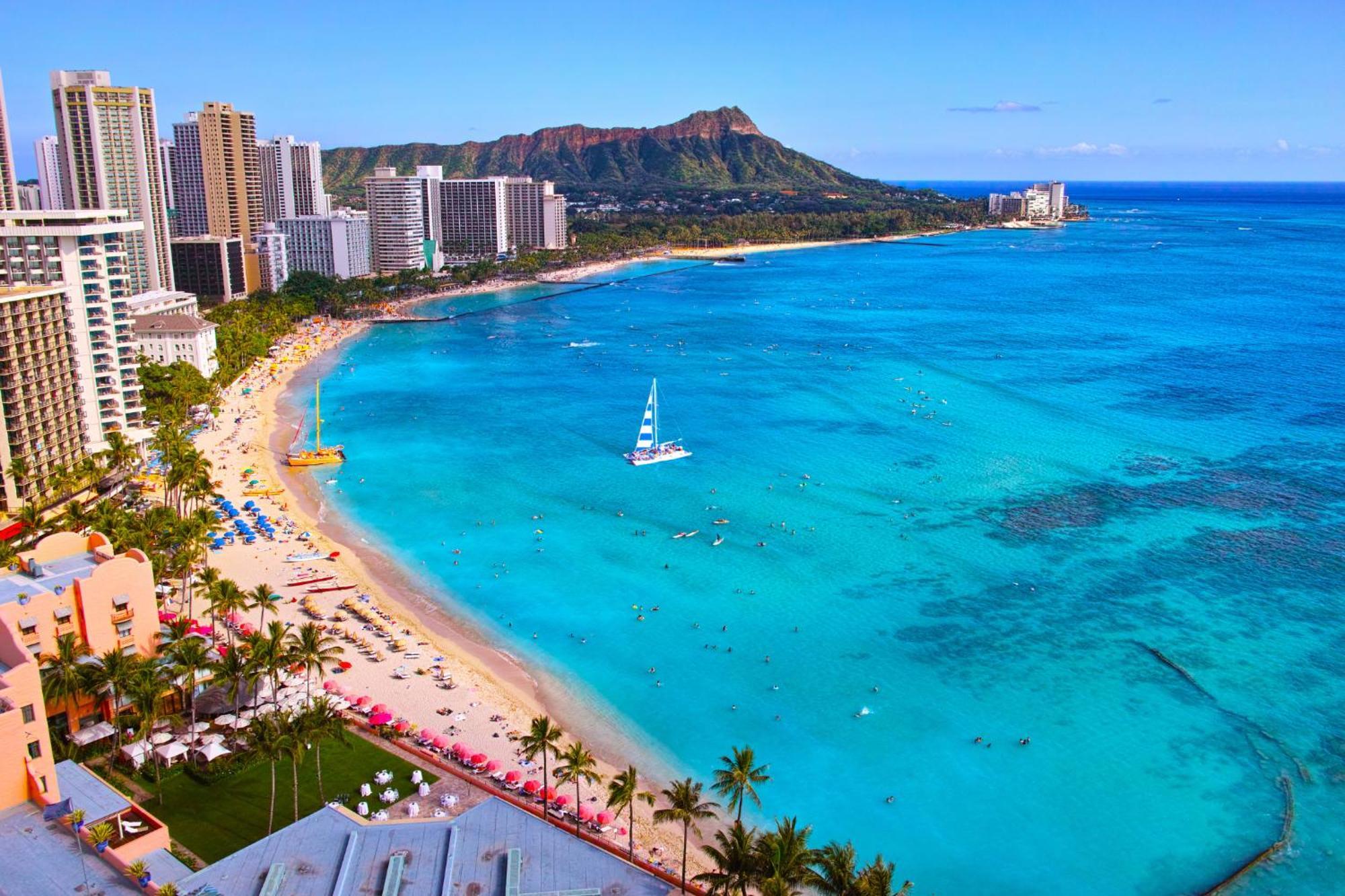 1Br With Great Ocean Views, 1 Block To Waikiki Beach 檀香山 外观 照片